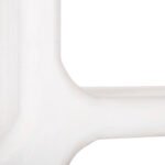 ΒΙΒΛΙΟΘΗΚΗ HANDYR HM9707 ΜΑΣΙΦ ΞΥΛΟ MANGO ΣΕ ΛΕΥΚΟ ΧΡΩΜΑ 100x35x165Yεκ. - Image 5