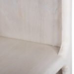 ΒΙΒΛΙΟΘΗΚΗ HANDYR HM9707 ΜΑΣΙΦ ΞΥΛΟ MANGO ΣΕ ΛΕΥΚΟ ΧΡΩΜΑ 100x35x165Yεκ. - Image 6