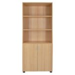 ΒΙΒΛΙΟΘΗΚΗ ΓΡΑΦΕΙΟΥ VANCE ΕΠΑΓΓΕΛΜΑΤΙΚΗ ΟΞΙΑ HM2055.11 80Χ40Χ190Υ εκ. - Image 3