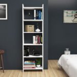 ΒΙΒΛΙΟΘΗΚΗ CLASSIKER HM9226.11 ΜΕΛΑΜΙΝΗΣ ΛΕΥΚH 48,5x22x160Υεκ. - Image 3