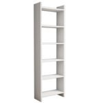 ΒΙΒΛΙΟΘΗΚΗ CLASSIKER HM9226.11 ΜΕΛΑΜΙΝΗΣ ΛΕΥΚH 48,5x22x160Υεκ. - Image 4