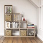 ΒΙΒΛΙΟΘΗΚΗ ΜΕΛΑΜΙΝΗΣ SCALE SONΟMA 120x30x123,6Υεκ.HM9238.12 - Image 3