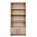 ΒΙΒΛΙΟΘΗΚΗ PLAYROOM SONAMA-ΡΟΖ HM10146.03 80X35X180εκ. - Image 2