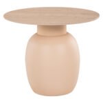 ΒΟΗΘΗΤΙΚΑ ΤΡΑΠΕΖΑΚΙΑ 2ΤΜΧ FEREN HM9664 ΜΕΤΑΛΛΟ ΚΡΕΜ-ΚΕΡΑΜΙΚO TOP Φ60 & Φ50  εκ. - Image 4