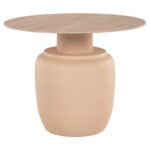 ΒΟΗΘΗΤΙΚΑ ΤΡΑΠΕΖΑΚΙΑ 2ΤΜΧ FEREN HM9664 ΜΕΤΑΛΛΟ ΚΡΕΜ-ΚΕΡΑΜΙΚO TOP Φ60 & Φ50  εκ. - Image 5