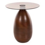 ΒΟΗΘΗΤΙΚΑ ΤΡΑΠΕΖΑΚΙΑ REGEN 2ΤΜΧ HM9666 ΜΕΤΑΛΛΟ ΧΑΛΚΙΝΟ-ΓΥΑΛΙ Φ44 & Φ40 εκ. - Image 4