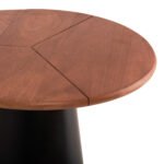 ΒΟΗΘΗΤΙΚΑ ΤΡΑΠΕΖΑΚΙΑ 2ΤΜΧ SUNNI HM9669 ΜΕΤΑΛΛΟ ΜΑΥΡΟ-MANGO TOP Φ48,5 & Φ39,5 εκ. - Image 6