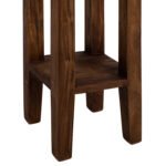 ΒΟΗΘΗΤΙΚΟ ΤΡΑΠΕΖΑΚΙ ΑΠΟ ΜΑΟΝΙ ΞΥΛΟ ΜΕ ΣΥΡΤΑΡΑΚΙ 25x25x66,5Υεκ.HM9484.01 - Image 6