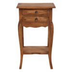 ΒΟΗΘΗΤΙΚΟ ΤΡΑΠΕΖΑΚΙ ΜΕ ΣΥΡΤΑΡΙΑ HM7904 ΜΑΟΝΙ ΣΕ ΦΥΣΙΚΟ ΧΡΩΜΑ 40x30x67Υ εκ. - Image 4