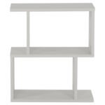 ΒΟΗΘΗΤΙΚΟ ΤΡΑΠΕΖΙ ΜΕ ΡΑΦΙΑ AMABELLA ΜΕΛΑΜΙΝΗ ΛΕΥΚΗ HM8956.13 45x17x52Yεκ. - Image 3