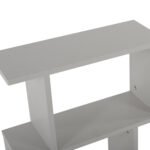 ΒΟΗΘΗΤΙΚΟ ΤΡΑΠΕΖΙ ΜΕ ΡΑΦΙΑ AMABELLA ΜΕΛΑΜΙΝΗ ΛΕΥΚΗ HM8956.13 45x17x52Yεκ. - Image 4