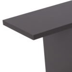 ΒΟΗΘΗΤΙΚΟ ΤΡΑΠΕΖΙ ΜΕ ΡΑΦΙΑ AMEER ΜΕΛΑΜΙΝΗ ΣΕ ΧΡΩΜΑ ΓΚΡΙ HM8881.20 50x17x56Υεκ. - Image 4