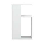 ΒΟΗΘΗΤΙΚΟ ΤΡΑΠΕΖΙ DAWN ΜΕΛΑΜΙΝΗΣ ΛΕΥΚΟ 35X29,5X60Yεκ.HM8880.11 - Image 5