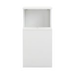 ΒΟΗΘΗΤΙΚΟ ΤΡΑΠΕΖΙ DAWN ΜΕΛΑΜΙΝΗΣ ΛΕΥΚΟ 35X29,5X60Yεκ.HM8880.11 - Image 6