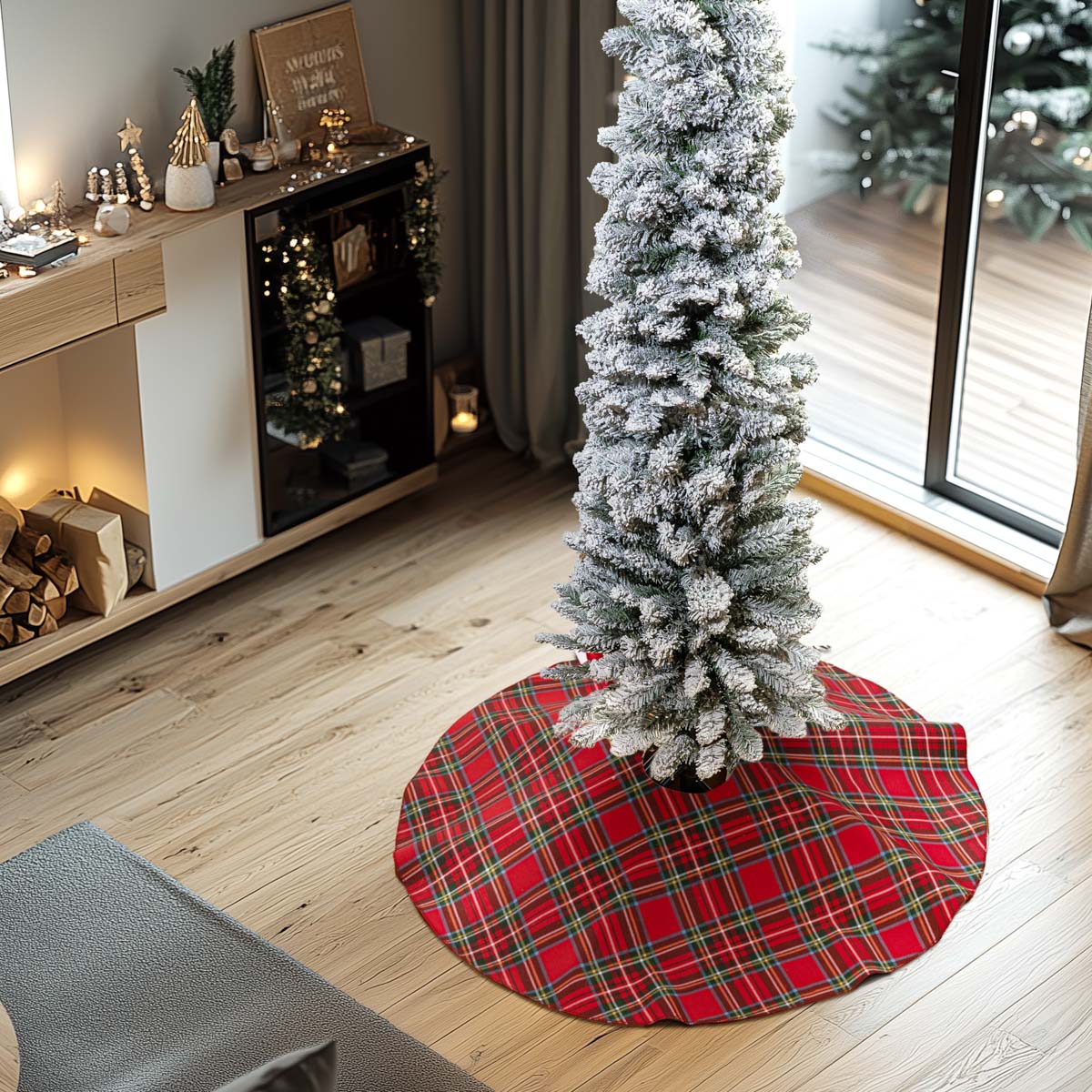 cf17d964-b76b-4fdb-af9c-ab1ef1cf3f5f Beauty Home ΠΟΔΙΑ ΔΕΝΤΡΟΥ 90 CM ΚΑΡΩ ΚΟΚΚΙΝΟ ΠΡΑΣΙΝΟ - Image 1