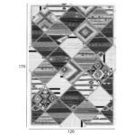 ΧΑΛΙ ΣΑΛΟΝΙΟΥ ETHNIC ΜΕ ΚΡΟΣΙΑ JOSIANE HM7677.21 ΓΚΡΙ-ΛΕΥΚΟ 120Χ170 εκ. - Image 2