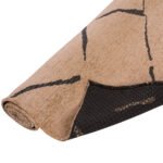 ΧΑΛΙ ΣΑΛΟΝΙΟΥ CALLISTO ΜΕ ΚΡΟΣΙΑ HM7674.01 ΑΝΟΙΧΤΟ ΚΑΦΕ ΜΑΥΡΟ 160Χ230 εκ. - Image 4