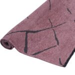 ΧΑΛΙ ΣΑΛΟΝΙΟΥ CALLISTO ΜΕ ΚΡΟΣΙΑ HM7674.06 ΣΑΠΙΟ ΜΗΛΟ ΜΑΥΡΟ 160Χ230 εκ. - Image 3