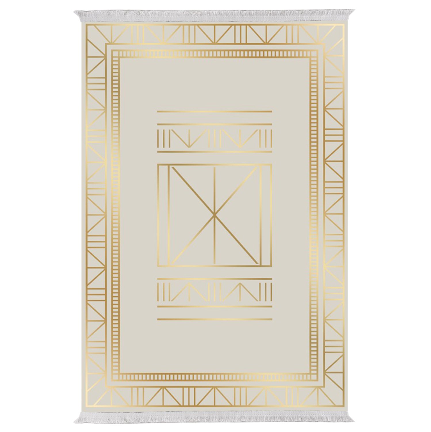 chali-salonioy-me-krosia-mpez-chryso-fb9 ΧΑΛΙ ΣΑΛΟΝΙΟΥ ΜΕ ΚΡΟΣΙΑ JOSIANE ΜΠΕΖ ΧΡΥΣΟ HM7675.34 160X230εκ. - Image 1