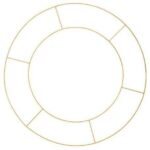 Beauty Home ΜΕΤΑΛΛΙΚΟΣ ΚΥΚΛΟΣ ΔΙΠΛΟΣ 60 CM