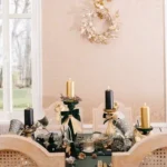 Beauty Home Κηροπήγιο μπαρόκ ματ χρυσό Ø10.5 x 28.5 cm - Image 3