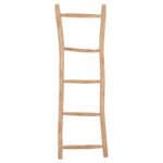 ΔΙΑΚΟΣΜΗΤΙΚΗ ΣΚΑΛΑ/ΚΡΕΜΑΣΤΡΑ HM9761 ΜΑΣΙΦ ΞΥΛΟ TEAK ΣΕ ΦΥΣΙΚΟ 50x5x150Yεκ. - Image 3