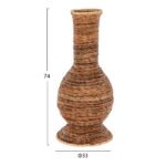 ΔΙΑΚΟΣΜΗΤΙΚΟ ΒΑΖΟ ΔΑΠΕΔΟΥ HM7864 ΑΠΟ ΨΑΘΑ ΜΠΑΝΑΝΑΣ- ΣΕ ΚΑΦΕ Φ33x74Yεκ. - Image 2