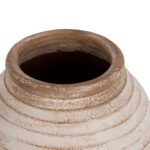 ΔΙΑΚΟΣΜΗΤΙΚΟ ΒΑΖΟ ΔΑΠΕΔΟΥ PYDNA HM7932 ΤΕΡΑΚΟΤΑ ΣΕ ANTIQUE ΛΕΥΚΟ ΜΠΕΖ ΧΡΩΜΑ Φ28x35Yεκ. - Image 6