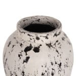 ΔΙΑΚΟΣΜΗΤΙΚΟ ΒΑΖΟ ΔΑΠΕΔΟΥ ΜΕ ΒΑΣΗ-ΠΙΑΤΑΚΙ LAUREL HM7937 ΤΕΡΑΚΟΤΑ- ΛΕΥΚΗ ΠΑΤΙΝΑ Φ45x100Y εκ. - Image 5