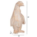 ΔΙΑΚΟΣΜΗΤΙΚΟ ΔΑΠΕΔΟΥ PENGUIN HM7915 GRC ΣΕ ΛΕΥΚΗ ΠΑΤΙΝΑ ΜΕ ΧΡΥΣΕΣ ΛΕΠΤΟΜΕΡΕΙΕΣ 30x20x60Υεκ. - Image 2