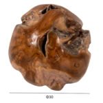 ΔΙΑΚΟΣΜΗΤΙΚΟ ΔΑΠΕΔΟΥ CLEM HM9654 ΑΚΑΝΟΝΙΣΤΗ ΣΦΑΙΡΑ-ΞΥΛΟ ΤΕΑΚ ΜΕΓΕΘΟΣ ΜΙΚΡΟ Φ30εκ. - Image 2