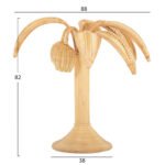 ΔΙΑΚΟΣΜΗΤΙΚΟ ΔΕΝΤΡΟ COCOON HM4319 τ.ΚΟΚΟΦΟΙΝΙΚΑ ΑΠΟ ΦΥΣΙΚΟ RATTAN Φ88x84Υεκ. - Image 2