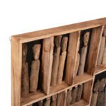 ΔΙΑΚΟΣΜΗΤΙΚΟ ΤΟΙΧΟΥ MYST HM4274 ΚΑΔΡΟ ΜΕ ΦΙΓΟΥΡΕΣ ΑΠΟ DRIFTWOOD 100x6x100Υεκ. - Image 4