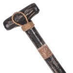 ΔΙΑΚΟΣΜΗΤΙΚΟ ΤΟΙΧΟΥ ΚΟΥΠΙ HM7709.03 ΑΠΟ ΜΑΣΙΦ ΞΥΛΟ ΑΛΜΠΑΣΙΑΣ ΜΑΥΡΟ 16,5x100 εκ. - Image 5