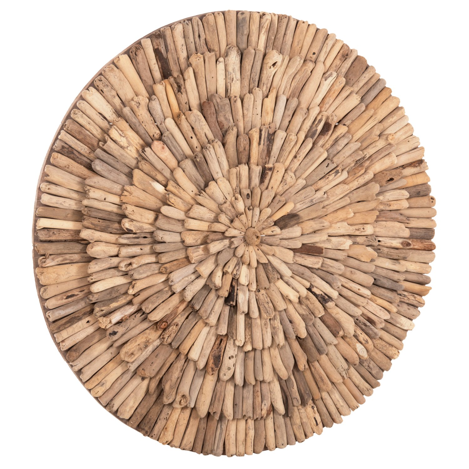 diakosmitiko-toichoy-stroggylo-fb94299-d ΔΙΑΚΟΣΜΗΤΙΚΟ ΤΟΙΧΟΥ ΣΤΡΟΓΓΥΛΟ CHIIKI HM4299 DRIFTWOOD ΣΕ ΦΥΣΙΚΟ Φ80 εκ. - Image 1