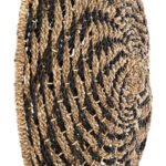 ΔΙΑΚΟΣΜΗΤΙΚΟ ΤΟΙΧΟΥ ΣΤΡΟΓΓΥΛΟ HM7830.02 ΣΠΙΡΑΛ ΟΨΗ-SEAGRASS ΣΕ ΜΑΥΡΟ-ΦΥΣΙΚΟ Φ61x3εκ. - Image 5