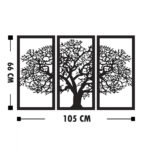 ΔΙΑΚΟΣΜΗΤΙΚΟ ΤΟΙΧΟΥ ΞΥΛΙΝΟ ΜΑΥΡΟ ΔΕΝΤΡΟ 105Χ66 HM7221 - Image 2