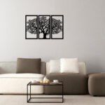 ΔΙΑΚΟΣΜΗΤΙΚΟ ΤΟΙΧΟΥ ΞΥΛΙΝΟ ΜΑΥΡΟ ΔΕΝΤΡΟ 105Χ66 HM7221 - Image 3