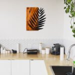 ΔΙΑΚΟΣΜΗΤΙΚΟ ΤΟΙΧΟΥ ΞΥΛΙΝΟ ΜΕ ΜΕΤΑΛΛΙΚO ΦΥΛΛΟ 50Χ58 HM7225 - Image 3