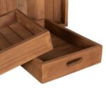 ΔΙΣΚΟΣ ΞΥΛΙΝΟΣ 3 ΤΜΧ HM7894 ΞΥΛΟ ΤΕΑΚ ΣΕ ΦΥΣΙΚΟ ΧΡΩΜΑ 39x29x7εκ. - Image 5