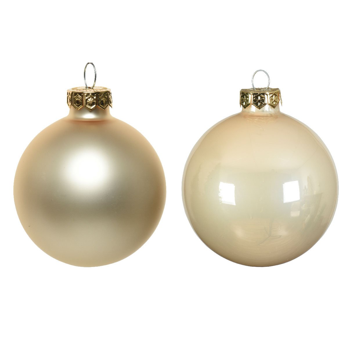 e9daea17-6968-460e-b17d-239a3278b2bf Beauty Home ΓΥΑΛΙΝΕΣ ΜΠΑΛΕΣ ΣΑΜΠΑΝΙ 6 CM ΣΕΤ 12 ΤΜΧ - Image 1