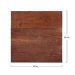 ΕΠΙΦΑΝΕΙΑ ΜΑΣΙΦ ΑΠΟ ΕΛΑΤΟ ΣΕ ΧΡΩΜΑ ΚΑΡΥΔΙ 60Χ60Χ4 εκ - Image 2