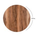 ΕΠΙΦΑΝΕΙΑ ΤΡΑΠΕΖΙΟΥ Φ70Χ2.5εκ. 525 WERZALIT INDIAN SESAMI HM5228.10 - Image 2