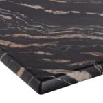 ΕΠΙΦΑΝΕΙΑ ΤΡΑΠΕΖΙΟΥ WERZALIT 60Χ60Χ3.5εκ.  BLACK GOLD MARBLE HM5229.15 - Image 4