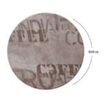 ΕΠΙΦΑΝΕΙΑ ΤΡΑΠΕΖΙΟΥ 710 WERZALIT Φ60Χ2.5εκ. ΣΕ COFFEE BROWN ΧΡΩΜΑ HM5227.06 - Image 2