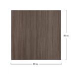 ΕΠΙΦΑΝΕΙΑ ΤΡΑΠΕΖΙΟΥ ΑΠΟ MDF 80Χ80 εκ. HM8439.01 ΣΤΑΧΤΙ ΜΑΥΡΟ - Image 2