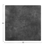 ΕΠΙΦΑΝΕΙΑ ΤΡΑΠΕΖΙΟΥ COMPACT HPL 80X80 εκ. CEMENT HM5162.02 - Image 2