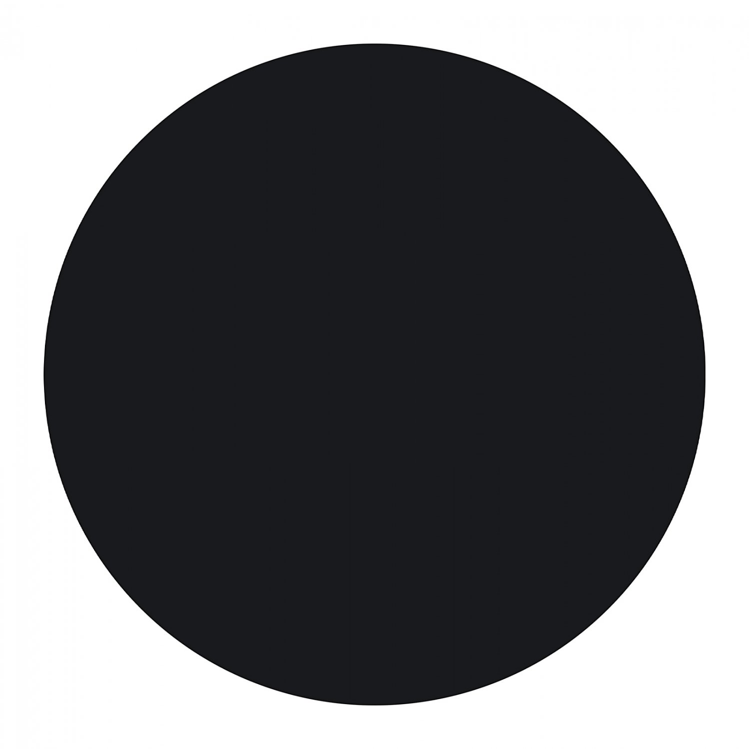 epifaneia-trapezioy-hpl-fb9584201-mayri- ΕΠΙΦΑΝΕΙΑ ΤΡΑΠΕΖΙΟΥ HPL HM5842.01 ΜΑΥΡΗ Φ69 εκ. ΠΑΧΟΥΣ 12mm. - Image 1