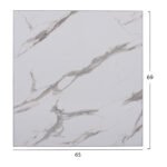 ΕΠΙΦΑΝΕΙΑ ΤΡΑΠΕΖΙΟΥ HPL MARBLE WHITE-GREY 5145 HM5827.11 65X69 - Image 2