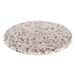 ΕΠΙΦΑΝΕΙΑ ΤΡΑΠΕΖΙΟΥ ΣΤΡΟΓΓΥΛΗ Φ60Χ2.5εκ. 5766 WERZALIT TERRAZZO HM5227.16 - Image 3